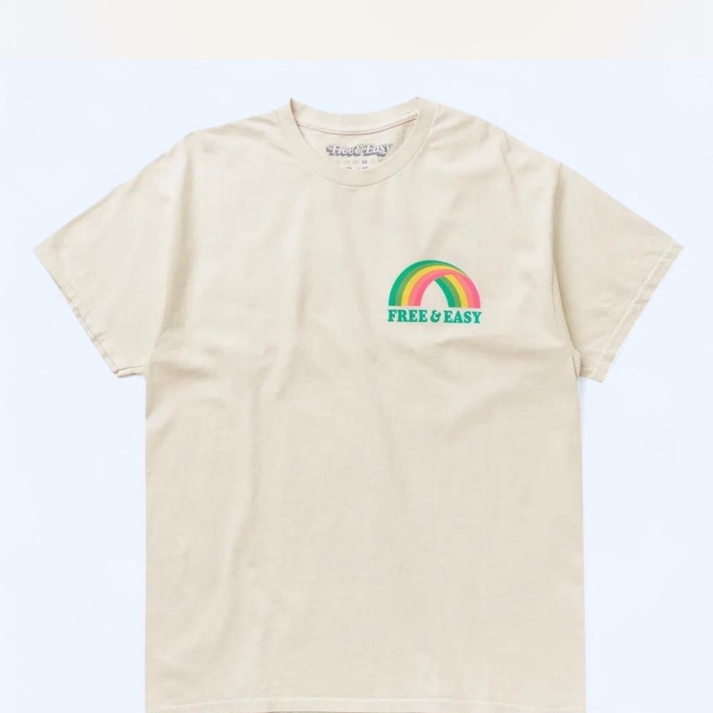 Free & Easy Rainbow Tee
